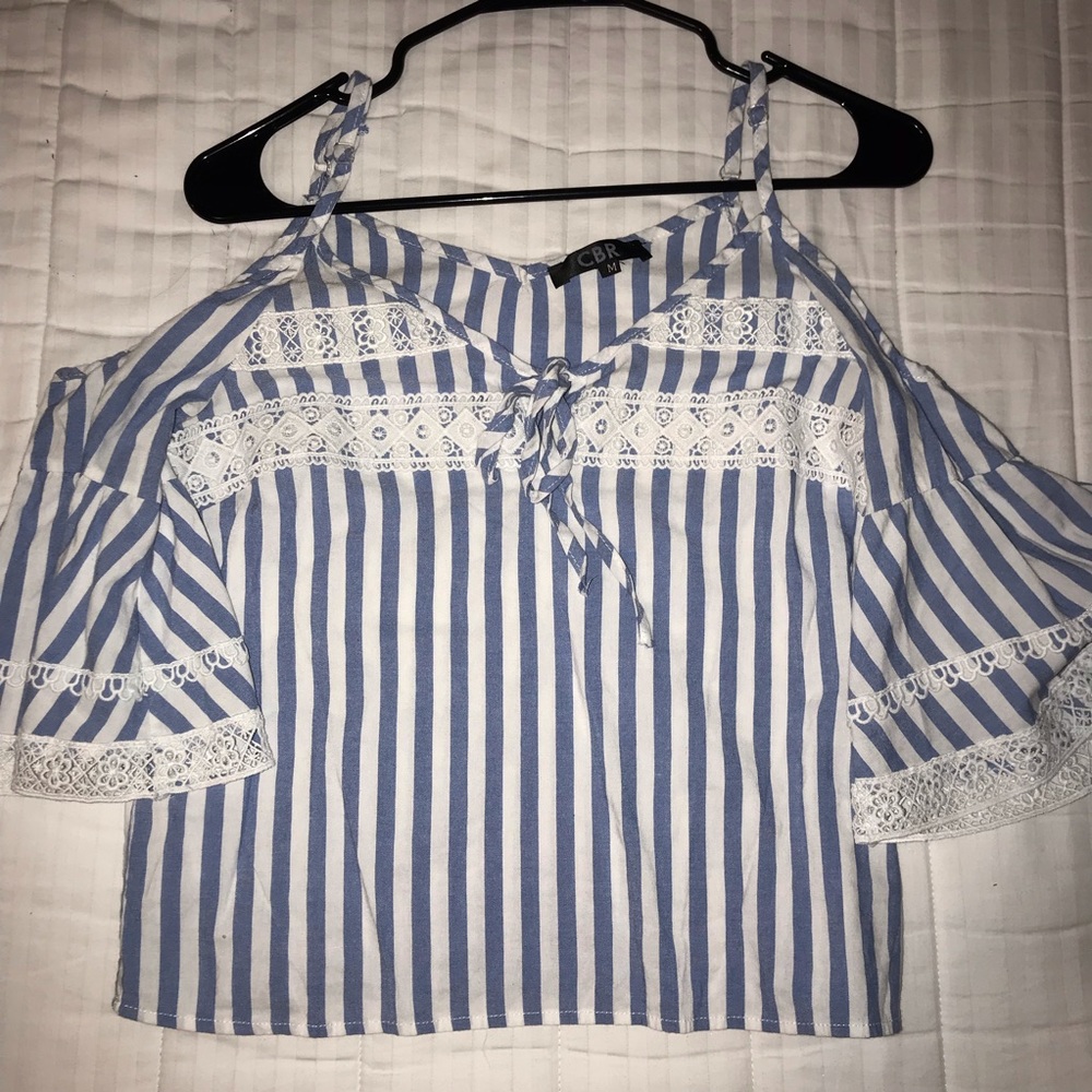 Striped summer top